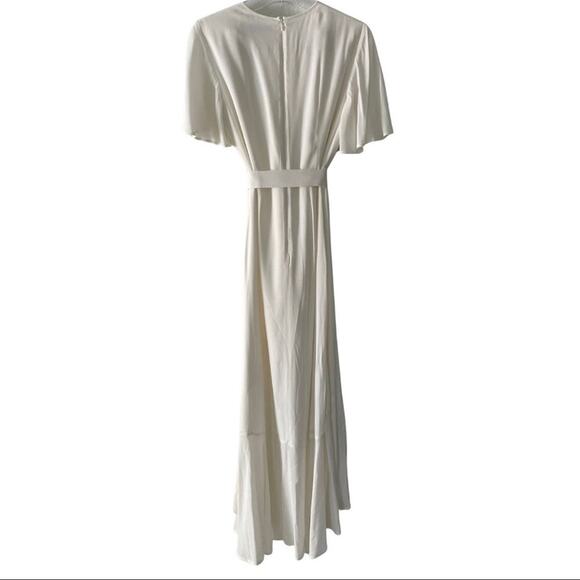 French Connection Emina Belted High/Low Midi Dress
White 6 - Picture 11 of 12